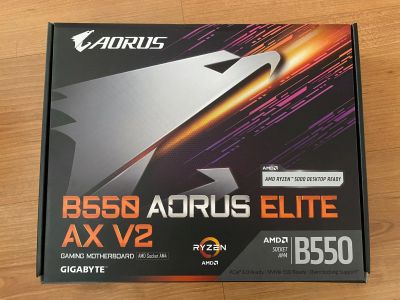 Лот: 21451848. Фото: 1. Материнская плата B550 Aorus Elite... Материнские платы