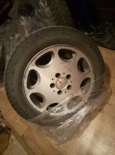 Лот: 10724620. Фото: 1. Колеса Mercedes. Шины на дисках