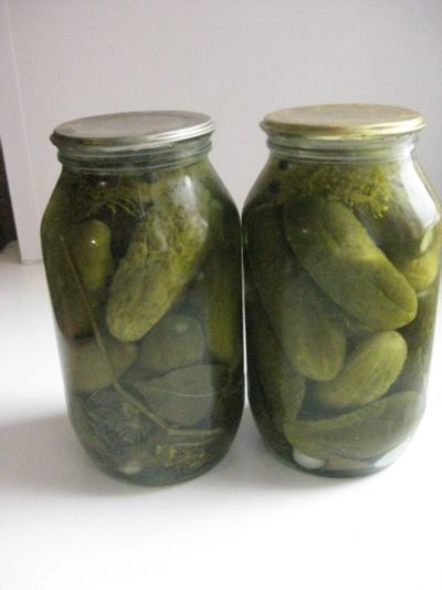 Лот: 15516306. Фото: 1. Вкусные солёные огурчики 1,5 литра... Домашние заготовки