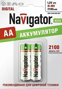 Лот: 7436236. Фото: 1. Аккумулятор Navigator 94463 2100mA... Батарейки, аккумуляторы, элементы питания