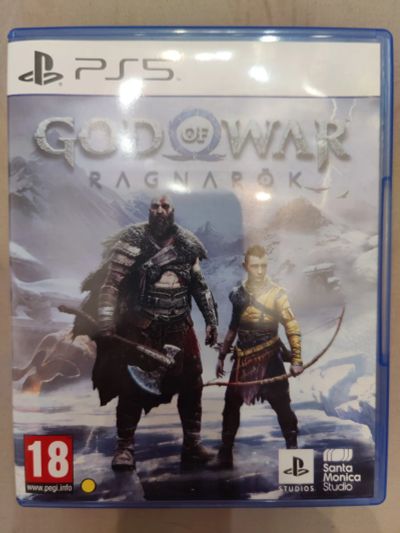 Лот: 21061873. Фото: 1. Диск ps 5 God of war Ragnarok. Игры для консолей