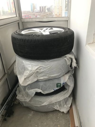 Лот: 15656783. Фото: 1. Комплект шин Dunlop Grandtrek... Шины