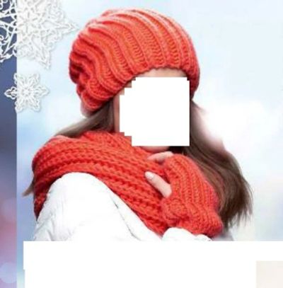 Лот: 8457616. Фото: 1. Женский комплект (шапка,шарфик... Головные уборы