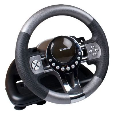 Лот: 4553174. Фото: 1. Руль Defender Forsage GTR подрулевой... Рули, джойстики