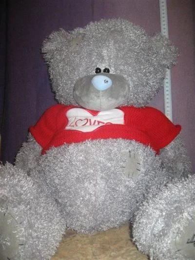 Лот: 1447739. Фото: 1. Мягкая игрушка медведь Teddy Bear. Мягкие