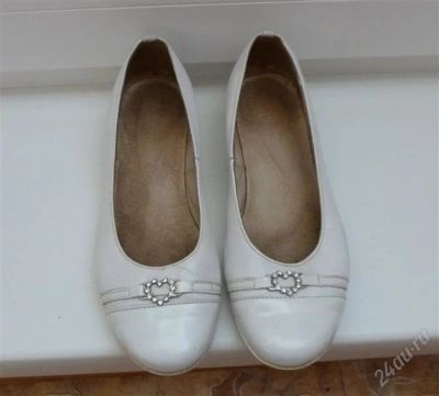 Лот: 2862790. Фото: 1. Туфли Юничел 35р, натуральная... Туфли