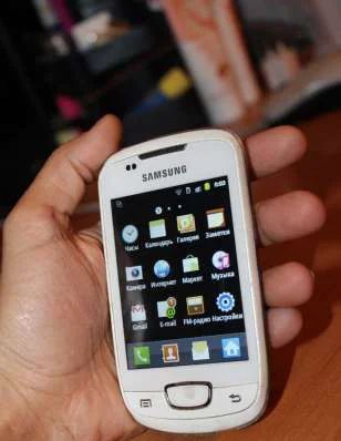 Лот: 3261801. Фото: 1. Samsung Galaxy mini S5570. Смартфоны