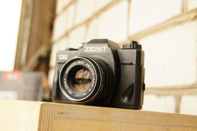 Лот: 3801575. Фото: 1. Zenit 130+helios 44-6. Плёночные зеркальные