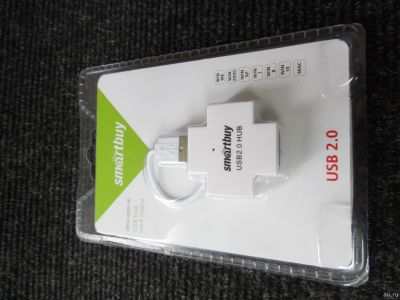 Лот: 13378163. Фото: 1. USB HUB Smart Buy SBHA-6900-W... USB хабы