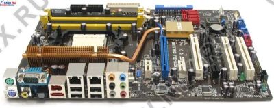 Лот: 11423396. Фото: 1. Материнская плата ASUS M2N-SLI... Материнские платы