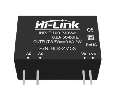 Лот: 21542396. Фото: 1. Мини блок питания Hi-Link HLK-2M03... Зарядные устройства, блоки питания для бытовой техники