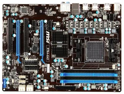 Лот: 11224431. Фото: 1. Материнская плата MSI 970A-G43. Материнские платы