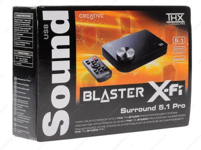Лот: 4162573. Фото: 1. Creative "X-Fi Surround 5.1 Pro... Звуковые карты
