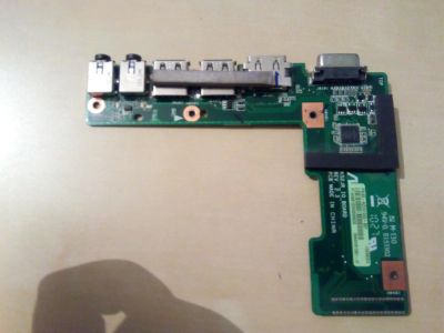 Лот: 9258425. Фото: 1. Плата usb+audio+vga для ноутбука... Платы расширения, контроллеры, доп. порты