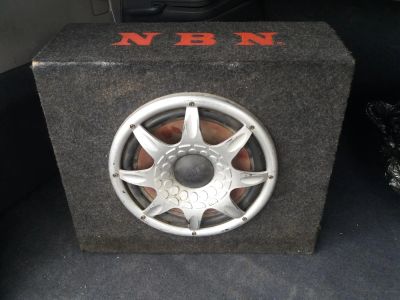 Лот: 10349567. Фото: 1. сабвуфер NBN. Сабвуферы