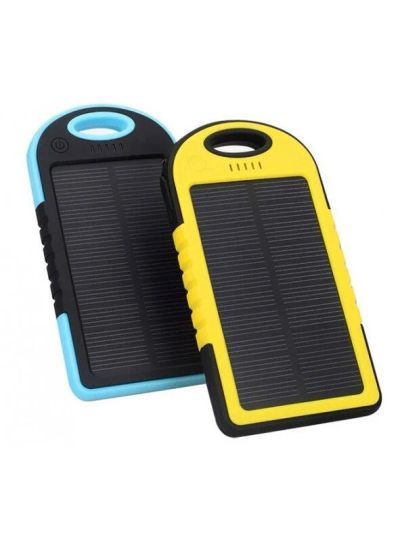 Лот: 10021861. Фото: 1. зарядка solar power bank 5000MAH... Зарядные устройства, блоки питания, адаптеры сетевые для смартфонов
