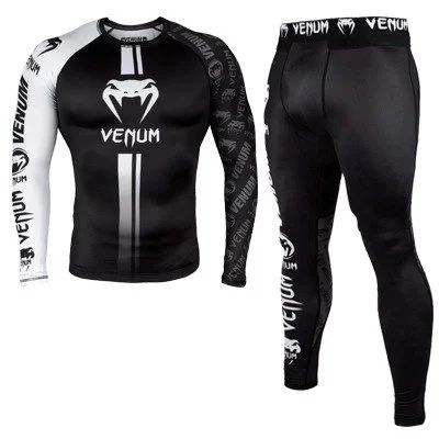 Лот: 11728041. Фото: 1. Комплект Venum Logo (рашгард... Спортивные костюмы