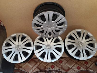 Лот: 13691000. Фото: 1. штамповки и колпаки Toyota R16... Колпаки