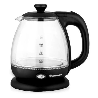 Лот: 24660706. Фото: 1. Электрический чайник Brayer BR6106. Чайники, кофемашины, кулеры