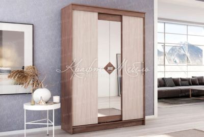 Лот: 11663985. Фото: 1. Шкаф-купе Агат (ш1400*в2140*г465... Шкафы, шкафы-купе