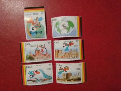 Лот: 15071687. Фото: 1. 1999 г, Куба, ЭКСПО - 2000. Марки