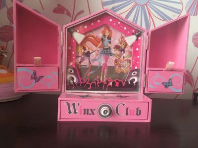 Лот: 12660819. Фото: 1. шкатулка музыкальная Winx. Музыкальные