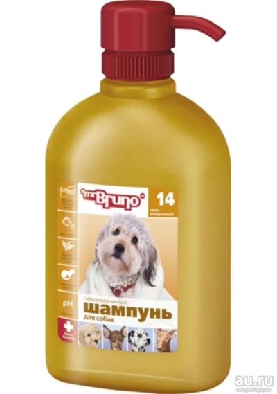 Лот: 12245363. Фото: 1. Шампунь (Mr.Bruno) Мистер Бруно... Косметика для животных