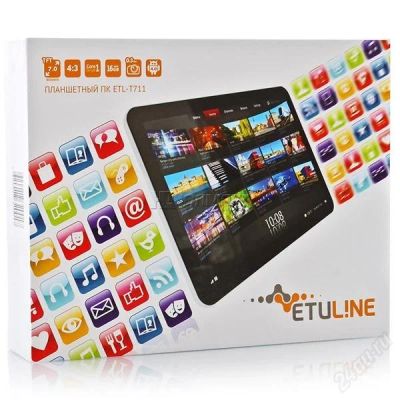 Лот: 2808740. Фото: 1. Планшет etl t711. Планшеты