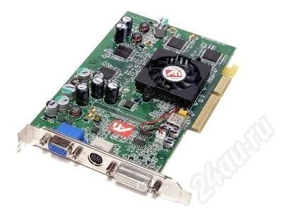 Лот: 387683. Фото: 1. ati radeon 9600 agp 128mb. Видеокарты