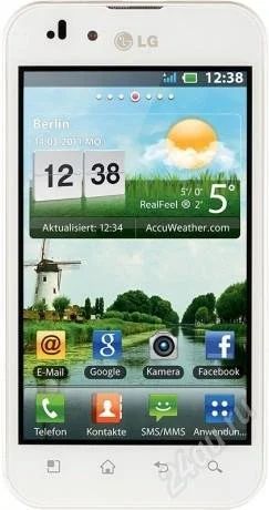 Лот: 2625272. Фото: 1. LG P970 Optimus White обмен. Смартфоны