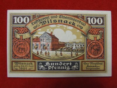 Лот: 6346359. Фото: 1. 100 нотгельд Германия 1922 год. Германия и Австрия