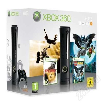 Лот: 711157. Фото: 1. Xbox 360 elite 120gb BLACK. Игровые приставки, консоли