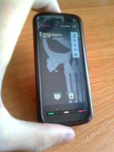 Лот: 547843. Фото: 1. nokia 5800 red (обмен)продажа. Смартфоны