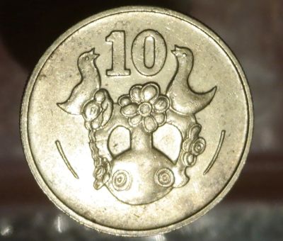 Лот: 6993099. Фото: 1. Экзотика с рубля (482) Кипр. Остальные страны