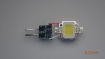 Лот: 7560590. Фото: 1. Светодиод 10w с драйвером на 12-24v... Светодиоды