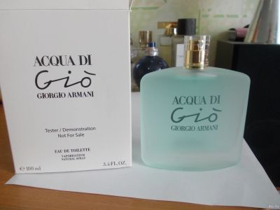 Лот: 13952443. Фото: 1. Acqua Di Gio от Armani 100мл тестер... Женская парфюмерия