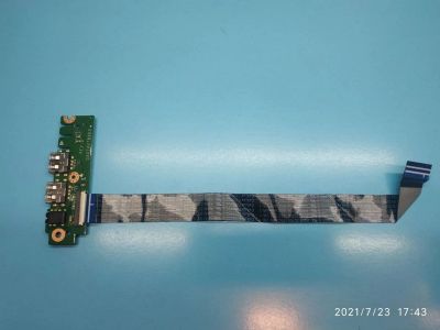 Лот: 17903128. Фото: 1. Б/У плата с разъёмами USB, Audio... Платы расширения, контроллеры, доп. порты