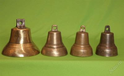 Лот: 967702. Фото: 1. Четыре колокола одним лотом. Другое (антиквариат)