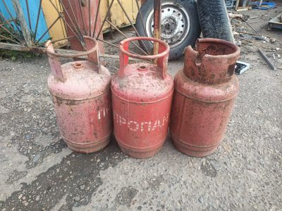 Лот: 25761658. Фото: 1. Баллон пропан для мангала или... Баллоны, газ в баллонах