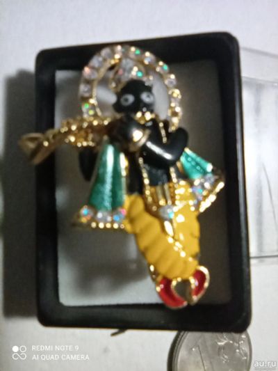 Лот: 18185468. Фото: 1. Брошь Krishna. Броши