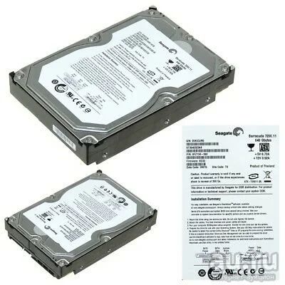 Лот: 1486491. Фото: 1. Жесткий диск (винчестер) Seagate... Жёсткие диски (HDD)