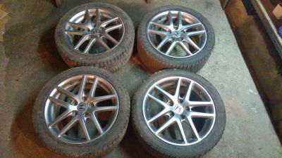 Лот: 12316589. Фото: 1. Колеса с резиной Honda Accord. Шины на дисках