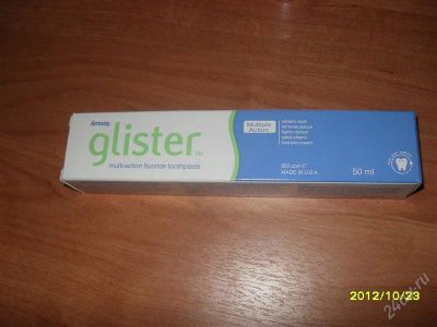 Лот: 2202199. Фото: 1. glister Зубная паста. Средства личной гигиены 