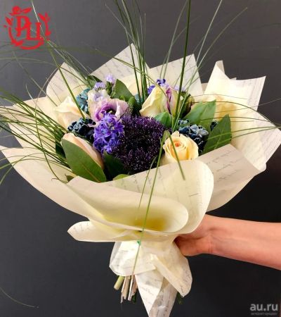 Лот: 13677185. Фото: 1. Лот № 413 Букет особенный - 2100р... Свежие цветы