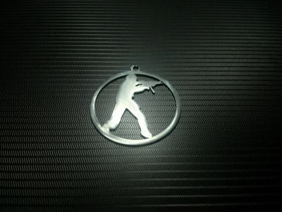 Лот: 6221673. Фото: 1. Брелок Counter-strike, контер... Брелоки для ключей