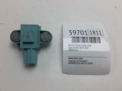 Лот: 20400156. Фото: 1. Датчик Airbag Audi A6 2007 4F0955557... Электрооборудование