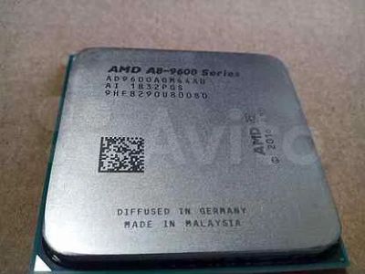 Лот: 18038723. Фото: 1. Процессор amd a8-9600. Процессоры