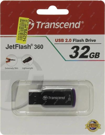 Лот: 11052127. Фото: 1. Флеш Transcend JetFlash 360 USB... USB-флеш карты