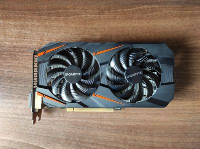 Лот: 19196553. Фото: 1. Gtx 1060 3Gb gigabyte windforce... Видеокарты
