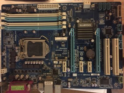 Лот: 14976857. Фото: 1. Материнская плата Gigabyte ga-z68ap-d3. Материнские платы